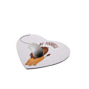 Mousepad en Forma de Corazón